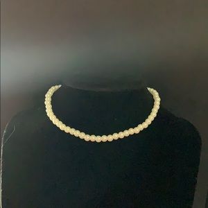 7 chokers 4 felt 1 pearl 1 lace 1 glitter fabric